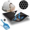 Tenify Kattenbakmat + Extra Kattenbak Schepje - 40 X 50 Cm - Waterdicht - Dubbele Laag - Honingraatstructuur - Uitloopmat - Mat -Katten Hondenbenodigdheden Winkel 1200x1149 1