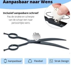 Petsify - Professionele 8-delige Huisdier Knipset - Effileerschaar Hond - Kam Hond - Schaar Hond - Katten Kam - Hondenschaar - Trimschaar Voor Honden - Kapperset - Zwart -Katten Hondenbenodigdheden Winkel 1200x1152 2