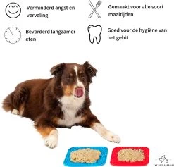 The Pets Supplier - Likmat Voor Hond - 2 Siliconen Likmatten Met 1 Spatel - Slowfeeder - Voermat -Katten Hondenbenodigdheden Winkel 1200x1153 1