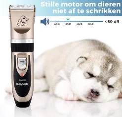 LifeGoods Hondentondeuse - Voor Katten En Honden - Complete Set - 5 Standen - Draadloos - Oplaadbaar - Goud/Zwart -Katten Hondenbenodigdheden Winkel 1200x1153 6