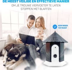 Vulpes Pets® Anti Blaf Apparaat Pro - Anti Blafband Voor Alle Honden - Luxe Hondentrainer - Diervriendelijk & Zonder Schok - Inclusief 9V Batterij - Waterbestendig - Ophangbaar - Instelbare Ultrasone Niveauregeling - 4 Standen -Katten Hondenbenodigdheden Winkel 1200x1160 2