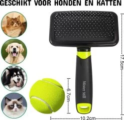 Mister Mill 2 Zijdige Ondervacht Kam Plus Slicker Borstel - Honden/Katten Kam - Voordeel Set -Katten Hondenbenodigdheden Winkel 1200x1163 1