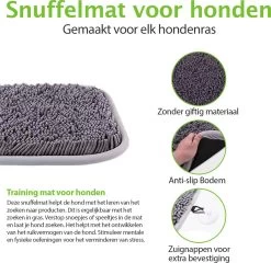 SNOOTS - Snuffelmat Hond - Snuffelmatten Voor Hond En Puppy - Honden Speelgoed Intelligentie - Agility Voor De Hond - Hondentraining - Denkspel Hond - Wasbaar Incl. Zuignappen -Katten Hondenbenodigdheden Winkel 1200x1165 1