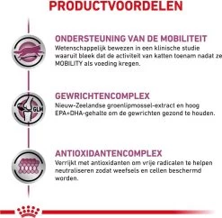 Royal Canin Mobility - Kattenvoer - 2 Kg -Katten Hondenbenodigdheden Winkel 1200x1175 4