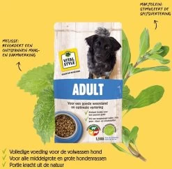 VITALstyle ADULT - Hondenbrokken - 12 Kg 16 VITALstyle ADULT - Hondenbrokken - 12 Kg -Katten Hondenbenodigdheden Winkel 1200x1177 5
