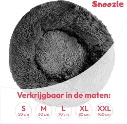 Snoozle Donut Hondenmand - Zacht En Luxe Hondenkussen - Wasbaar - Fluffy - Hondenmanden - 50cm - Grijs 16 Snoozle Donut Hondenmand - Zacht En Luxe Hondenkussen - Wasbaar - Fluffy - Hondenmanden - 50cm - Grijs -Katten Hondenbenodigdheden Winkel 1200x1178 3