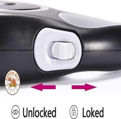 Stevige Hondenriem – 8 Meter – Swifth – Grijs – Comfort Grip – One-Touch Lock Release 6 Stevige Hondenriem – 8 Meter – Swifth – Grijs – Comfort Grip – One-Touch Lock Release -Katten Hondenbenodigdheden Winkel 1200x1179 2