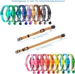 Kattenhalsband Veiligheidssluiting Kattenbandje Kitten Halsband Katten Halsband Reflecterend Verstelbaar 18-32Cm – Zwart -Katten Hondenbenodigdheden Winkel 1200x1182 8