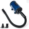 Nuvoo Professionele Hondenföhn / Waterblazer / Hondenborstel Met 3 Opzetstukken - Verstelbare Vermogen Tot 2200W - Warme / Koude Stand - Blauw -Katten Hondenbenodigdheden Winkel 1200x1184