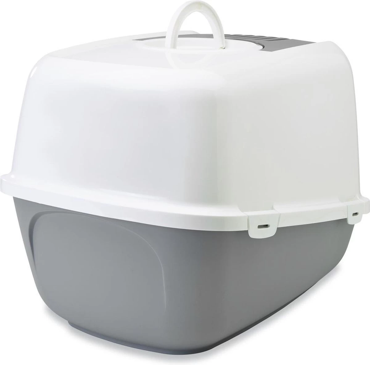 Savic Nestor Jumbo - Grijs - Kattenbak - 66 X 48 X 46 Cm 5 Savic Nestor Jumbo - Grijs - Kattenbak - 66 X 48 X 46 Cm - Afbeelding 3