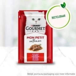 Gourmet Mon Petit Intense - Kattenvoer Natvoer - Vlees - 24 X 50 Gr -Katten Hondenbenodigdheden Winkel 1200x1195 13