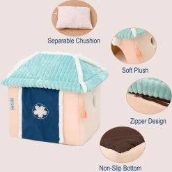 Merkloos Petsential Sakura Japanse Mand - Voor Katten (kattenmand) En Kleine Huisdieren (huisdierenmand) -Katten Hondenbenodigdheden Winkel 1200x1195 15