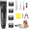 Merkloos Hondentondeuse, Hundeschermaschine / Dog Clippers - Dierenhaartrimmer, Hondentondeuse Kit Hond Verzorging -Katten Hondenbenodigdheden Winkel 1200x1196