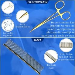 Scharenset Hond - 8-Delige Scharenset - Hondenschaar - Trimset - Trimschaar Voor Honden - Huisdier Knipset - Effileerschaar Hond - Goud -Katten Hondenbenodigdheden Winkel 1200x1196 4