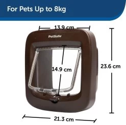 PetSafe Staywell Microchip Kattenluik - Bruin -Katten Hondenbenodigdheden Winkel 1200x1197 20