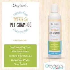 Oxyfresh Pets Hondenshampoo & Kattenshampoo - 237ml - Diervriendelijke Shampoo Voor Honden En Katten Zonder Irriterende Bestanddelen 8 Oxyfresh Pets Hondenshampoo & Kattenshampoo - 237ml - Diervriendelijke Shampoo Voor Honden En Katten Zonder Irriterende Bestanddelen -Katten Hondenbenodigdheden Winkel 1200x1197 9