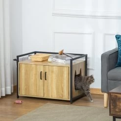 PawHut Katzentoilett Mit Griff D31-053 -Katten Hondenbenodigdheden Winkel 1200x1200 1036