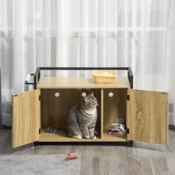 PawHut Katzentoilett Mit Griff D31-053 -Katten Hondenbenodigdheden Winkel 1200x1200 1037