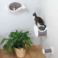 TRIXIE Kattenhangmat 54x28x33 Cm Crèmekleurig En Grijs 49920 -Katten Hondenbenodigdheden Winkel 1200x1200 1106