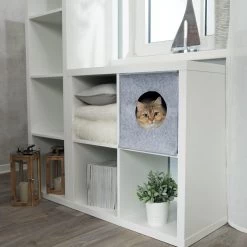 Trixie Kattenmand Iglo Anton Grijs - 33X33X37 CM -Katten Hondenbenodigdheden Winkel 1200x1200 1109