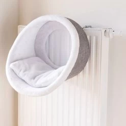 Trixie Radiator Hangmat Iglo - Wit/Grijs 34 X 38 X 38 Cm -Katten Hondenbenodigdheden Winkel 1200x1200 1134