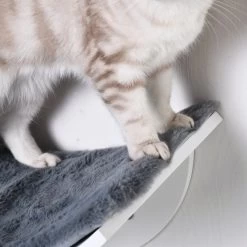 Merkloos Paws And Claws - Cat Shelf – Hangmat Kat – Kattenplank - Kattenbed - Wasbaar – Wandmontage – MDF - Wit -Katten Hondenbenodigdheden Winkel 1200x1200 1152