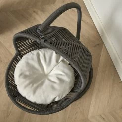 Veehaus - Odellia - Hangmat Voor Katten - Kattenmand - Kat Schommelnest - Katten Stoel - Kat Kasteel - Donker Grijs -Katten Hondenbenodigdheden Winkel 1200x1200 1157