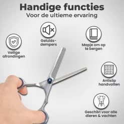 VoordeelShop 7-Delige Huisdier Knipset Met Etui - Trimmen Hond - Honden Schaar - Effileerschaar Hond - Huisdier Trimmer - Huisdier Knippen - Knipschaar Haar - Haar Schaar - Kapper - Kapperset - Scharenset -Katten Hondenbenodigdheden Winkel 1200x1200 12