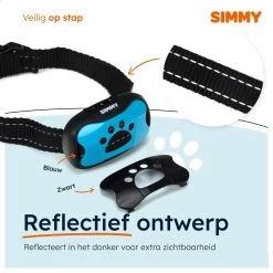 Simmy Anti Blafband - Diervriendelijke Opvoedingshalsband - Zwart En Blauw - Diervriendelijk - Zonder Schok - Anti Blaf Band Voor Grote En Kleine Honden 14 Simmy Anti Blafband - Diervriendelijke Opvoedingshalsband - Zwart En Blauw - Diervriendelijk - Zonder Schok - Anti Blaf Band Voor Grote En Kleine Honden -Katten Hondenbenodigdheden Winkel 1200x1200 140