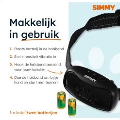 Simmy Anti Blafband - Diervriendelijke Opvoedingshalsband - Zwart En Blauw - Diervriendelijk - Zonder Schok - Anti Blaf Band Voor Grote En Kleine Honden 17 Simmy Anti Blafband - Diervriendelijke Opvoedingshalsband - Zwart En Blauw - Diervriendelijk - Zonder Schok - Anti Blaf Band Voor Grote En Kleine Honden -Katten Hondenbenodigdheden Winkel 1200x1200 143