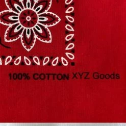 Merkloos Bandana - Rood - Unisex - Festival - Carnaval - Bandana Hond -Katten Hondenbenodigdheden Winkel 1200x1200 17