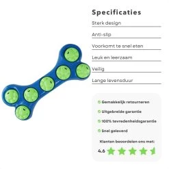 Cheqo® Hondenspeelgoed Met Snack Beloning - Intelligent Speelgoed - Hondentraining - Slowfeeder - Honden Denkspel - Puzzel Voor Honden -Katten Hondenbenodigdheden Winkel 1200x1200 276