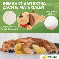Woefie Hondenknuffel Met Hartslag - Puppyknuffel - Pluche- Puppy Speelgoed- Snuggle Puppy Xl- Knuffel Hond- Baby Knuffel- Knuffel Met Hartslag - Moederhond - Gratis E-Boek - Gratis Schroevendraaier -Katten Hondenbenodigdheden Winkel 1200x1200 283