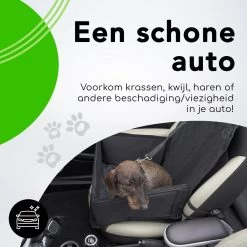 Doxie® Autostoel Hond – Autostoelhoes – 2 In 1 – Opvouwbaar – Antislip – 45 X 45 Cm – Inclusief Autogordel En Opbergtas – Zwart -Katten Hondenbenodigdheden Winkel 1200x1200 29