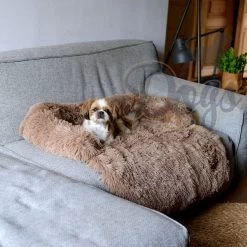 Dogs&Co Zachte Fluffy Hondenmat Voor Bank Maat L Khaki 120x90cm - Hondenmand -Katten Hondenbenodigdheden Winkel 1200x1200 321