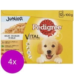 Pedigree Pouch Junior Multipack - Hondenvoer - 4 X 12x100 G -Katten Hondenbenodigdheden Winkel 1200x1200 360