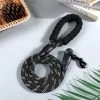 Merkloos Reflecterende Hondenriem – Nylon Hondenlijn – Honden Riem Met Fijn Handvat – Zwart – 150CM - 1,2CM Dik! -Katten Hondenbenodigdheden Winkel 1200x1200 385