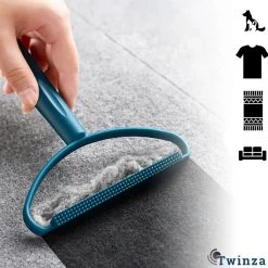 |Twinza®| Pluizenverwijderaar - Ontpluizer - Draagbare - Haarverwijderaar - Lint Remover - Verwijdert Pluisjes - Voor Tapijt - Wollen Kleding - Hondenhaarverwijderaar - Huisdieren -Katten Hondenbenodigdheden Winkel 1200x1200 441