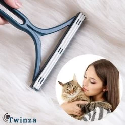 |Twinza®|Huisdierhaar Verwijderaar - Haarverwijderaar, Huisdieren - Kattenhaar - Hondenhaar - Knaagdieren - Kleding - Meubels - Donkerblauw -Katten Hondenbenodigdheden Winkel 1200x1200 448