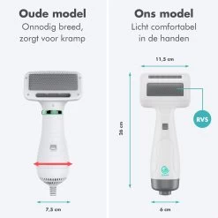 BURCH PetCare Ace - Waterblazer Voor Honden - Handzame Hondenföhn - RVS Borstel - 500W -Katten Hondenbenodigdheden Winkel 1200x1200 454