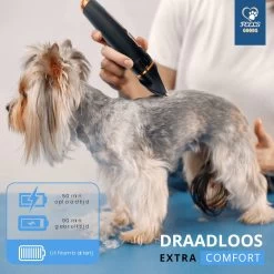 YE™ Professionele Dieren/honden Tondeuse Set Extra Krachtig - Honden Trimmer - Lang Of Kortharige Huisdieren Katten & Honden - Draadloos - Weinig Geluid -Katten Hondenbenodigdheden Winkel 1200x1200 501