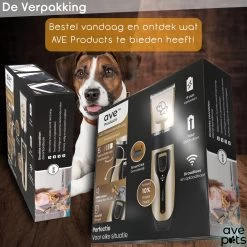 AVE Pets® Complete Hondentondeuse Set - Draadloos Tondeuse - Scheerapparaat Voor Je Hond Of Kat - Huisdier Trimmer - Professionele Dierentondeuse - Dieren Verzorging -Katten Hondenbenodigdheden Winkel 1200x1200 509