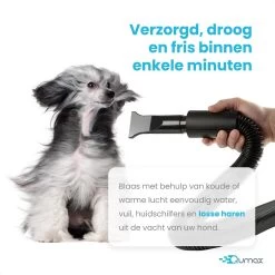 Qumax Professionele Hondenföhn Met 4 Opzetstukken – Waterblazer Voor Honden – Stil Design – Compact En Modern - Zwart -Katten Hondenbenodigdheden Winkel 1200x1200 521