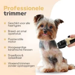 Woodoro Professionele 2-in-1 Hondentondeuse Voor Dikke Vacht – Draadloze Honden Tondeuse & Hondentrimmer – Stille Tondeuse Katten & Honden Trimset -Katten Hondenbenodigdheden Winkel 1200x1200 53