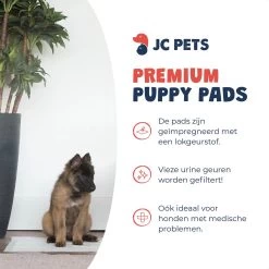 JC Pets Premium Puppy Training Pads - Hondentoilet - Zindelijkheidstraining Hond - 100 Stuks - 60 X 45 Cm -Katten Hondenbenodigdheden Winkel 1200x1200 565