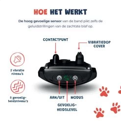 Anti Blafband - Blafband Voor Honden - Oplaadbaar - Anti Blaf Apparaat - Blafband - Diervriendelijk -Katten Hondenbenodigdheden Winkel 1200x1200 591