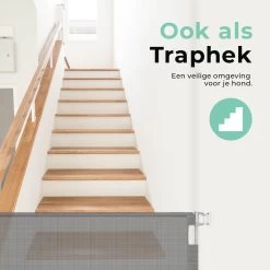 Château Animaux® - Tot 180cm Breed Traphekje Oprolbaar Hond - Stijlvolle Oplossing - Dieren Hek - Honden Hek 16 Château Animaux® - Tot 180cm Breed Traphekje Oprolbaar Hond - Stijlvolle Oplossing - Dieren Hek - Honden Hek -Katten Hondenbenodigdheden Winkel 1200x1200 606