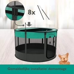 Meisterpets Opvouwbare Puppyren Rond - Extra Stevig - (Ø X H) 75 X 43 Cm - Incl. Gratis Drinkbak! 12 Meisterpets Opvouwbare Puppyren Rond - Extra Stevig - (Ø X H) 75 X 43 Cm - Incl. Gratis Drinkbak! -Katten Hondenbenodigdheden Winkel 1200x1200 618