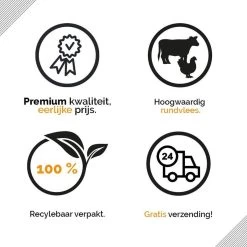 Natuurlijke Hondenvoeding Met Rund - Dog's Favorite | 15 Kg -Katten Hondenbenodigdheden Winkel 1200x1200 637
