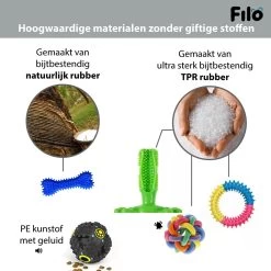 Filo Honden Speelgoed Set 14 Stuks - Hondenspeeltjes Knuffel - Hondenbal - Flostouw - Bot - Frisbee - Hondentouw - Hondenspeelgoed Intelligentie - Kauwspeelgoed Hond En Puppy - Bijtspeelgoed Hondenknuffel - Hondenspeeltje Met Piep -Katten Hondenbenodigdheden Winkel 1200x1200 67